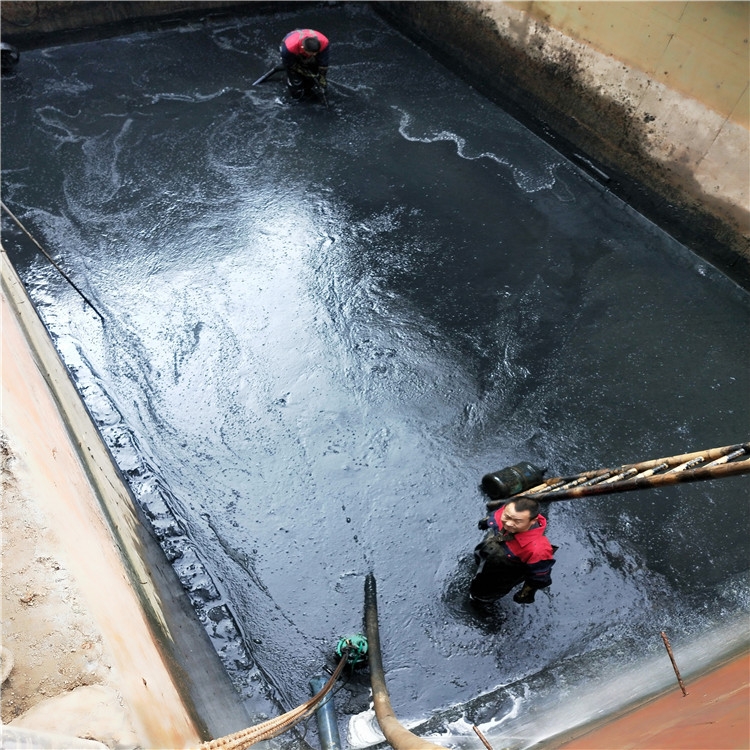 建华废水池清理